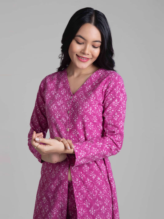 Petunia Magenta Pink Co-ord Set