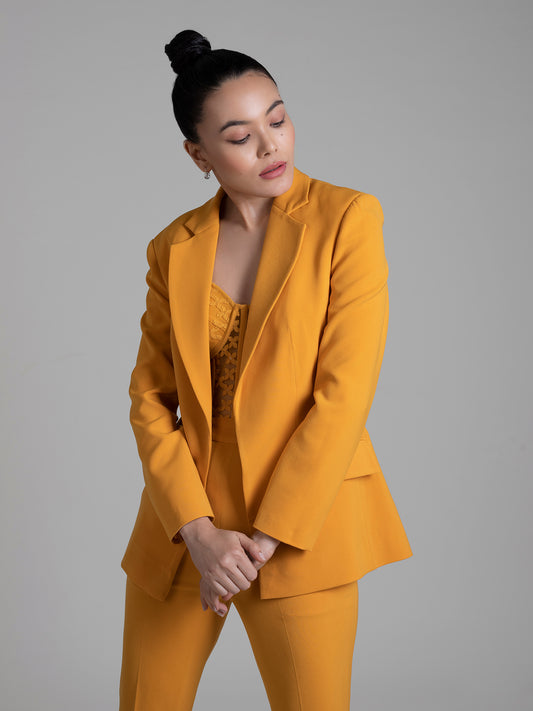 Dandelion Corset Jumpsuit Blazer Set