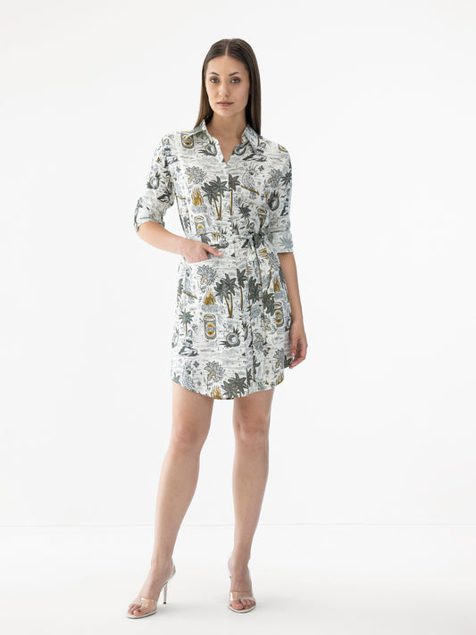 Delia Shirt Style Dress
