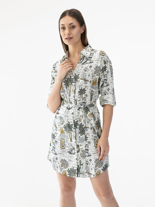 Delia Shirt Style Dress