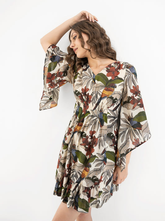 Tropical Summer Dress