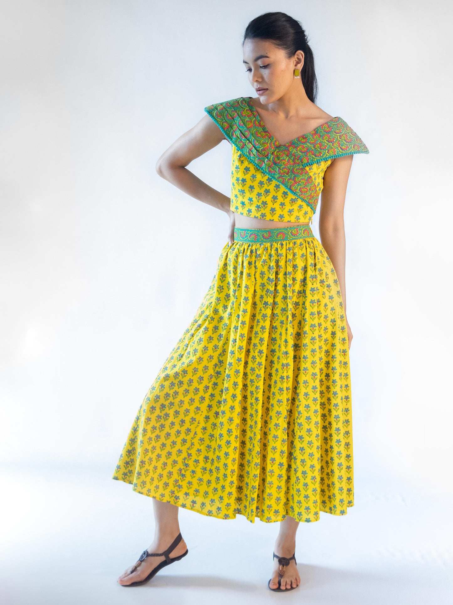 Keya Yellow Co-ord Set