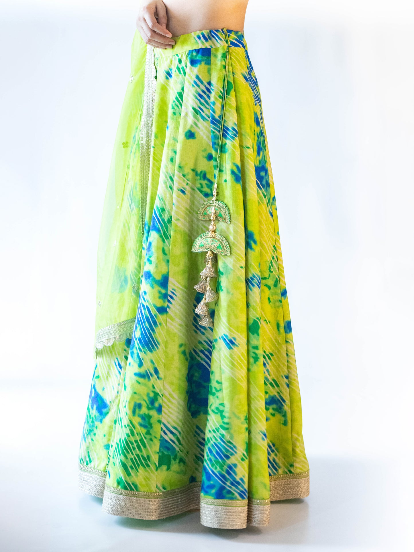Feya Green Lehenga