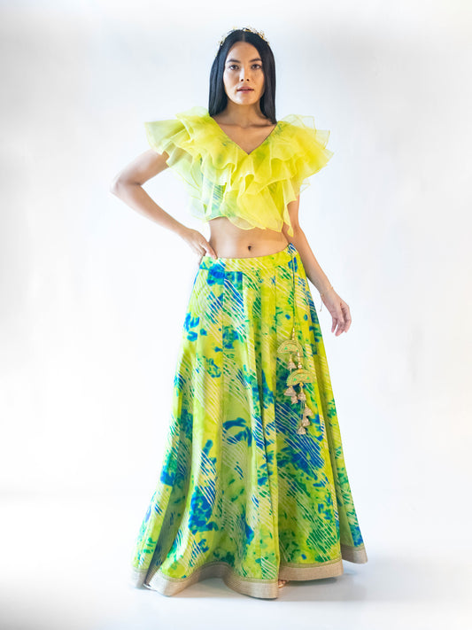 Feya Butterfly Blouse Lehenga
