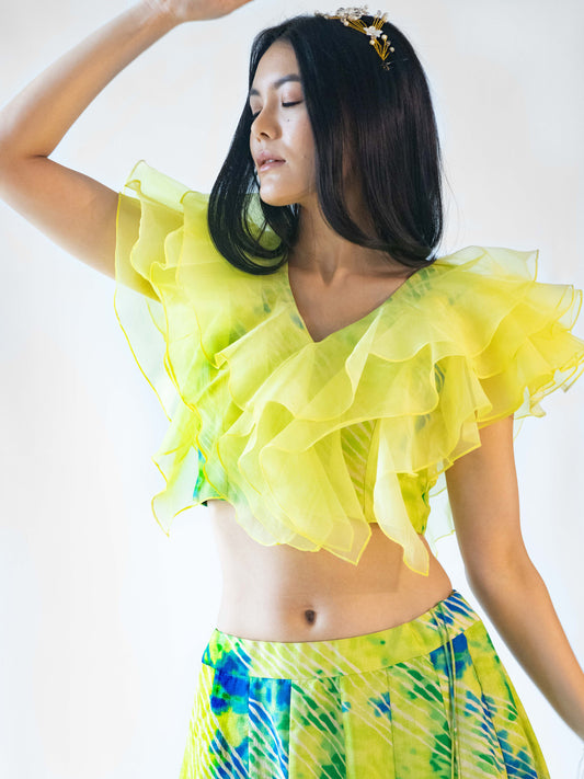 Feya Butterfly Blouse Lehenga